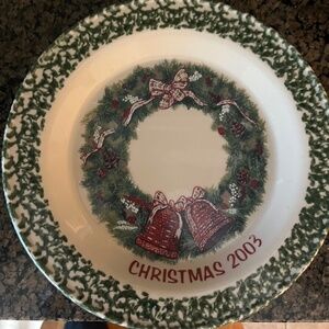 Henn 2003 Christmas Plate